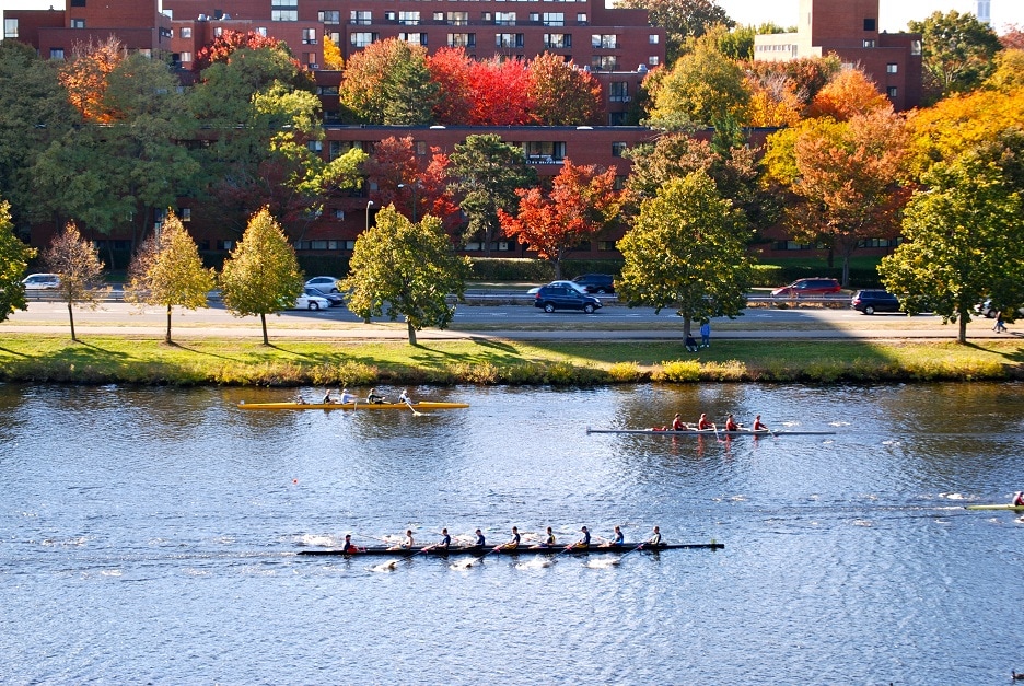 Head of the Charles Regatta 2022 Harvard Square