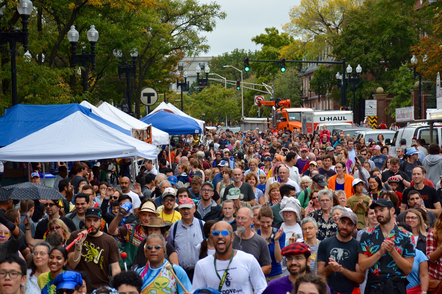 44th Annual Oktoberfest and HONK! Parade Harvard Square