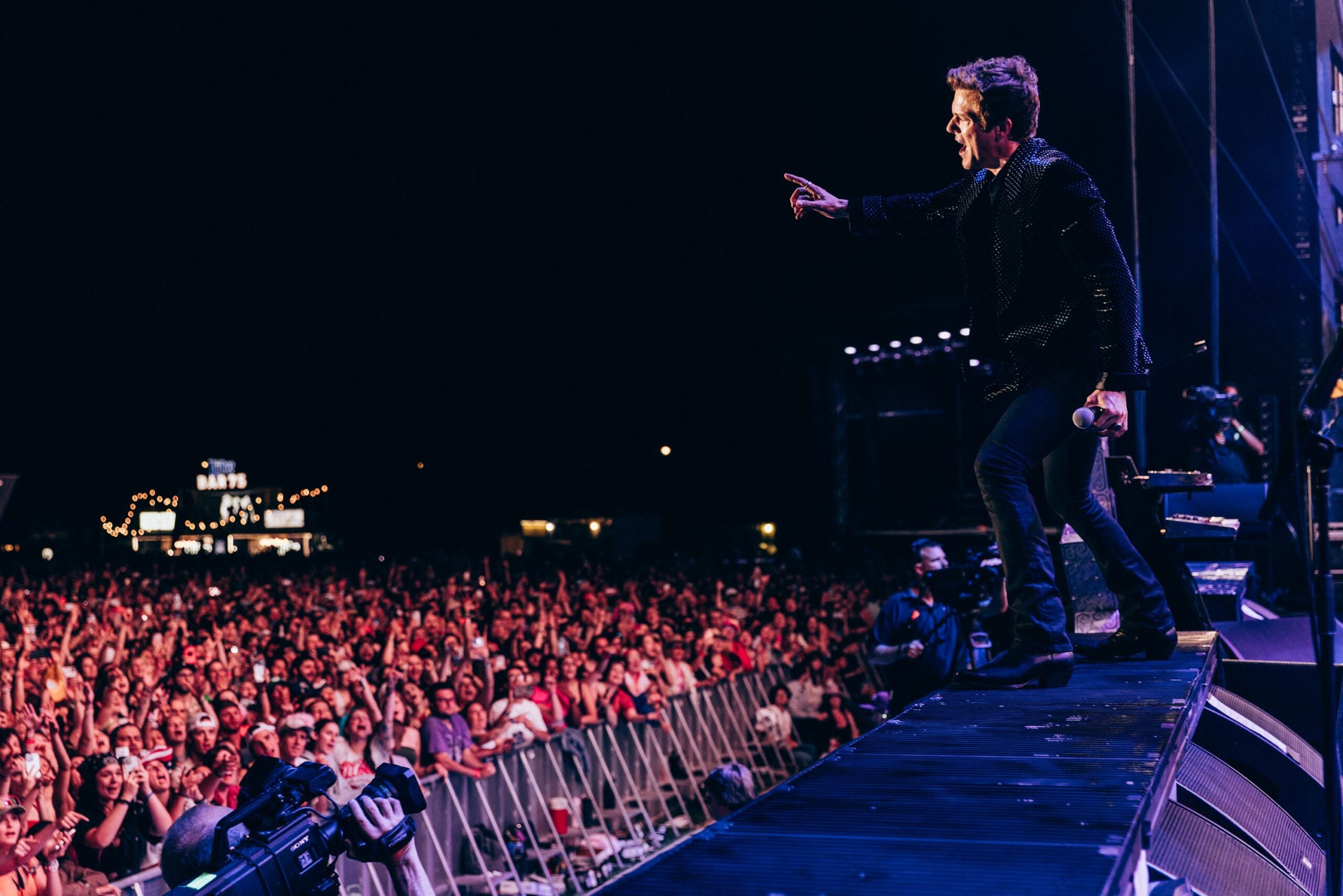 The Killers perform at Boston Calling 2024.