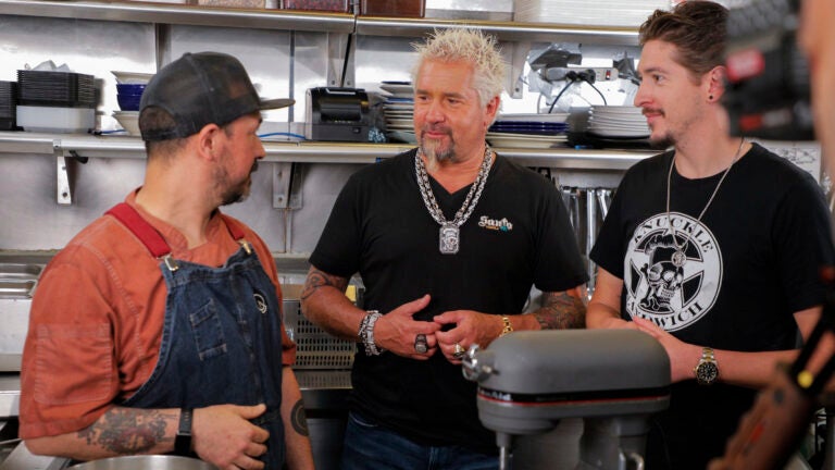 Guy Fieri at Source in Cambridge