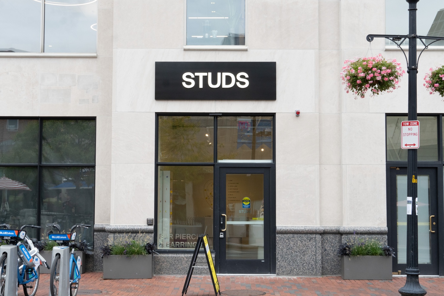 STUDS newly opened a Harvard Square studio at 1 Brattle Square.