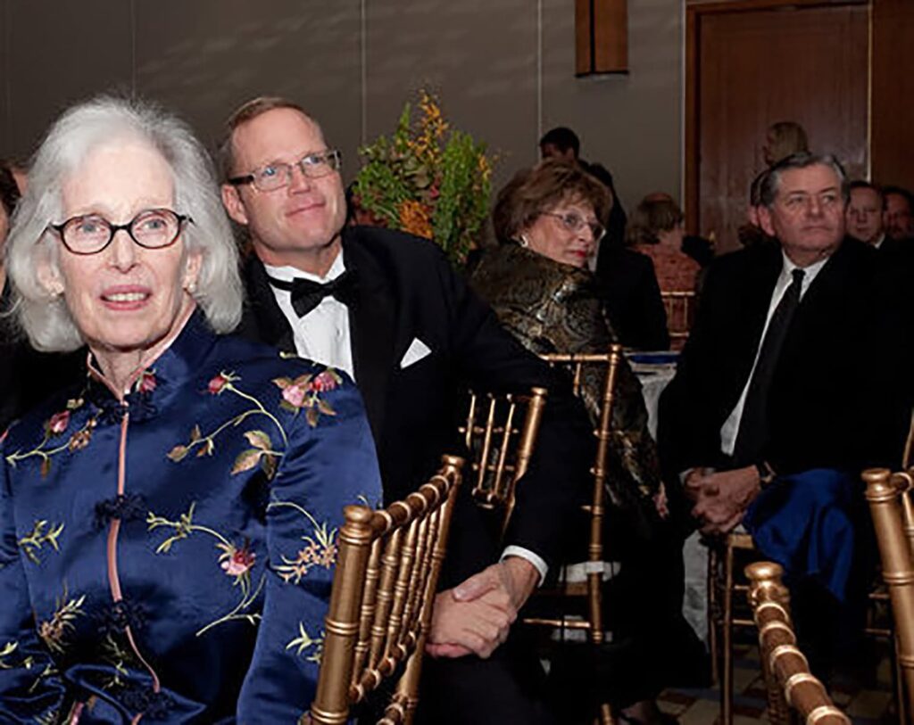 at the gala