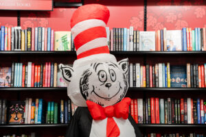 clown in the library
