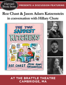 Roz Chast and Jason Adam Katzenstein at The Brattle Theatre