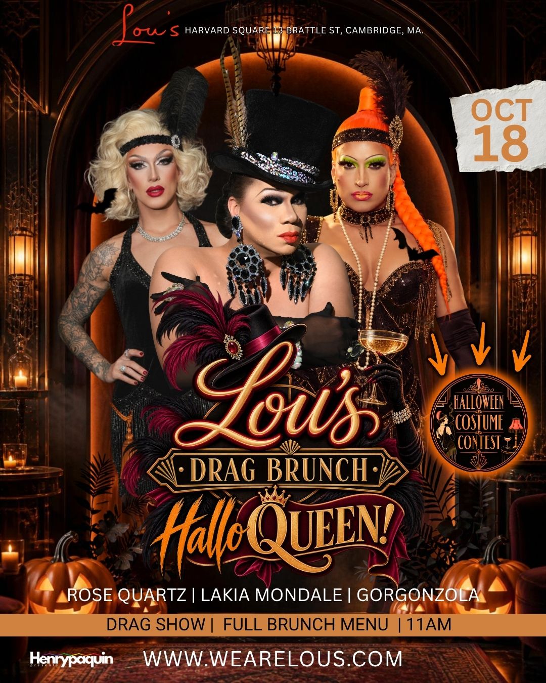 Lou’s Drag Brunch: HALLOQUEEN