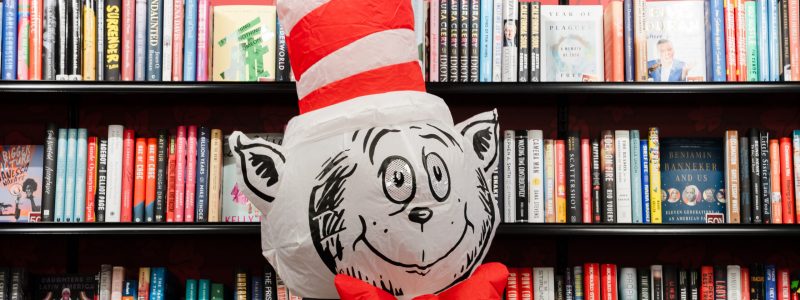 clown in the library
